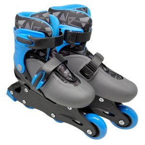 PATINS INLINE AZUL 2 EM 1 AJUSTÁVEL - DMR5873