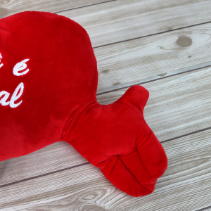 ALMOFADA EM FORMATO DE CORAÇÃO DE POLIESTER 64 CM - 31300025-C