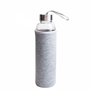 GARRAFA SQUEEZE DE VIDRO COM INFUSOR PARA CHÁ 520ML - YT7118-CZ