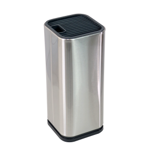 CEPO UNIVERSAL EM AÇO INOX SUPORTE PARA GUARDAR FACAS - YT2158