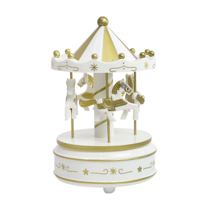 CARROSSEL MUSICAL DE PLÁSTICO 10X17CM - 3374-BR