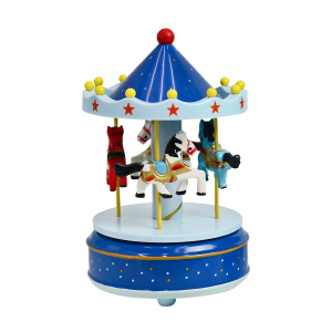 CARROSSEL MUSICAL DE PLÁSTICO 10X17CM - 3374-AZMA