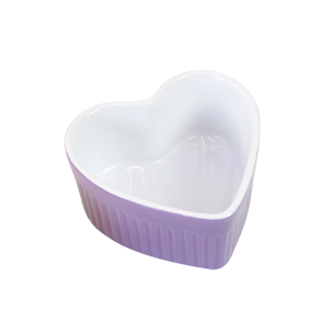 TIGELA DE CERÂMICA FORMATO CORAÇÃO 100ML - 2111510-RX