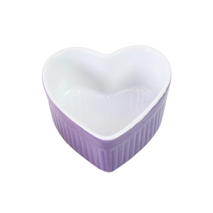 TIGELA DE CERÂMICA FORMATO CORAÇÃO 100ML - 2111510-RX