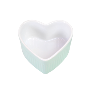 TIGELA DE CERÂMICA FORMATO CORAÇÃO 100ML - 2111510-TI
