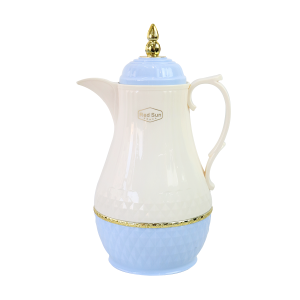 GARRAFA TÉRMICA DE PLÁSTICO COM ALÇA 1 LITRO- 253C-AZ