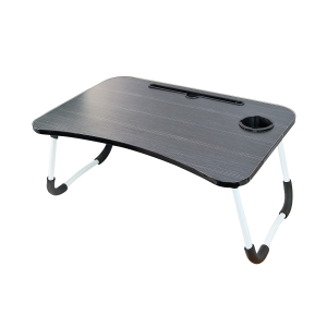 MESA PORTÁTIL DE MDF 60X40X28CM COM CAIXA ORGANIZADORA ACOPLADA - 21633-PT