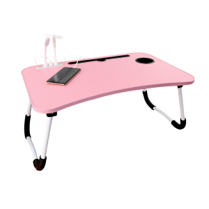 MESA PORTÁTIL DE MDF 60X40X28CM COM USB VENTILADOR E LUMINÁRIA - 21631-RS