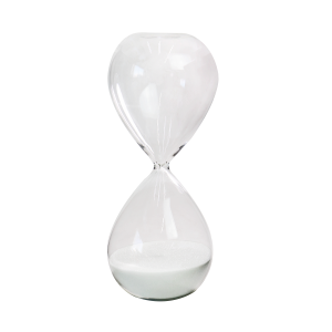 AMPULHETA DE VIDRO 8X20 CM 30 MINUTOS - 765160-BR