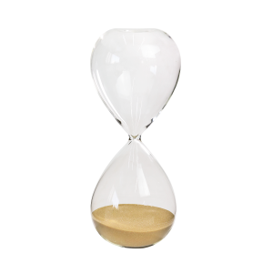 AMPULHETA DE VIDRO 8X20 CM 30 MINUTOS - 765160-MR