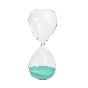 AMPULHETA DE VIDRO 8X20 CM 30 MINUTOS - 765160-TI