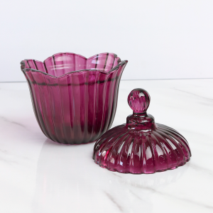 BOMBONIERE DE VIDRO COM TAMPA 750ML - VDA07027-RX