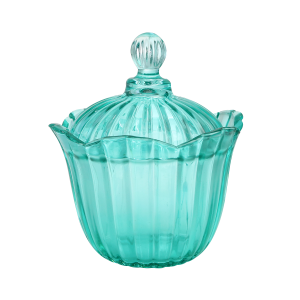 BOMBONIERE DE VIDRO COM TAMPA 750ML - VDA07027-TI