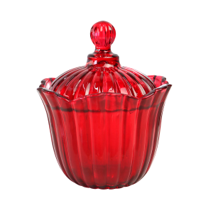 BOMBONIERE DE VIDRO COM TAMPA 750ML - VDA07027-VM