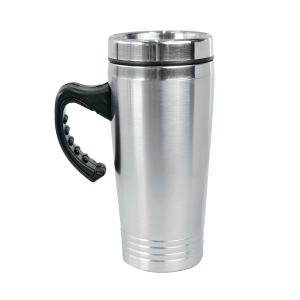 CANECA COPO DE INOX ISOTERMICO COM TAMPA 450ML - YF7214