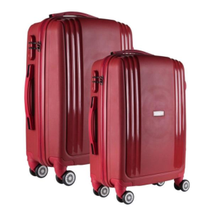 JOGO DE MALA  COM 2 PEÇAS TAMANHOS M E P RODAS 360º - YS21074V