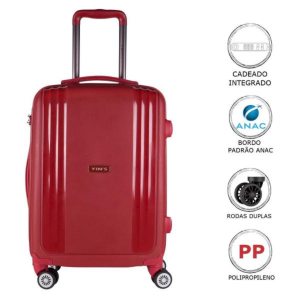 JOGO DE MALA  COM 2 PEÇAS TAMANHOS M E P RODAS 360º - YS21074V