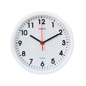 RELOGIO DE PAREDE DE PLÁSTICO 25 CM  - 410-BR