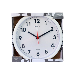RELOGIO DE PAREDE DE PLÁSTICO 25 CM  - 410-BR