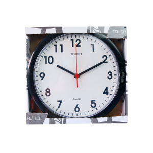 RELOGIO DE PAREDE DE PLÁSTICO 25 CM  - 410-PT