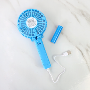MINI VENTILADOR DOBRÁVEL PORTÁTIL SEM SUPORTE  E RECARREGÁVEL USB LED