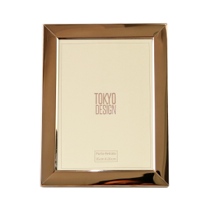 PORTA RETRATO DE METAL 15x20CM - FOT1520RS04