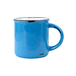 CANECA ACAMPAMENTO  DE CERÂMICA 320ML - PRC10050-AZ