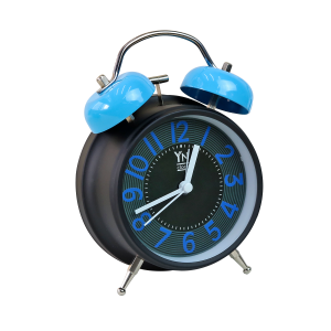RELÓGIO DESPERTADOR DE METAL 16,5CM - SD6040-AZ