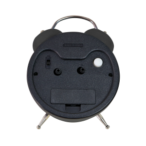 RELÓGIO DESPERTADOR DE METAL 16,5CM - SD6040-PT