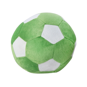 ALMOFADA PELUCIA BOLA G - 20 CM VERDE CLARO COM BRANCO - 31300131-VCBR