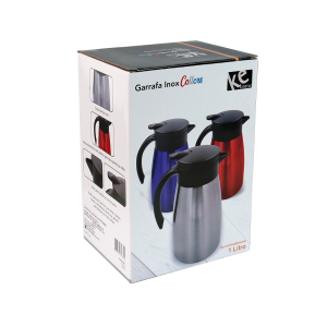 GARRAFA INOX COLLORS ISOTÉRMICA 920ML - 6856-VM
