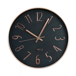 RELÓGIO DE PAREDE REDONDO 25CM - 75096-GRPT