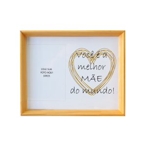 PORTA RETRATO MÃE FOTOS 10 X 15CM ESTAMPAS SORTIDAS - 2031-D