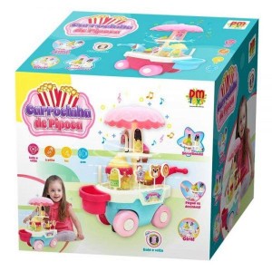 CARROCINHA DE PIPOCA BATE E VOLTA - DMT5924-RS