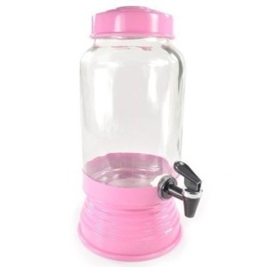 SUQUEIRA DE VIDRO COM TAMPA EM ALUMÍNIO CAPACIDADE DE 3 LITROS - 131206-RS