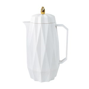 GARRAFA TÉRMICA PLÁSTICO DIAMOND BRANCA 1 LITRO - 1853