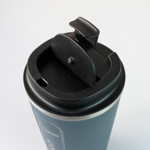 COPO ISOTÉRMICO DE AÇO INOX COM TAMPA PLÁSTICA 510ML  YT2153-CZ