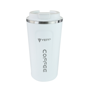 COPO ISOTÉRMICO DE AÇO INOX COM TAMPA PLÁSTICA 510ML - YT2153-BR