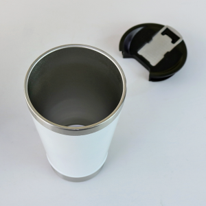 COPO TERMICO DE AÇO INOX COM TAMPA E ABRIDOR 510ML - GDR0339-BR