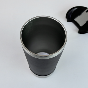 COPO TERMICO DE AÇO INOX COM TAMPA E ABRIDOR 510ML - GDR0339-PT