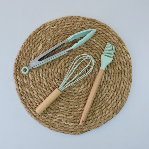 JOGO DE UTENSÍLIOS  DE SILICONE COM 12 PEÇAS - CZ2112-VD