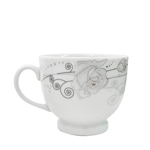 JOGO DE XICARAS PARA CHA 4 XICARAS 180ML 4 PIRES EM PORCELANA