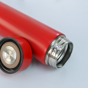 GARRAFA ISOTERMICA AÇO COM INFUSOR E VISOR TOUCH EM LED 500ML - YT2154-VMFOSCO