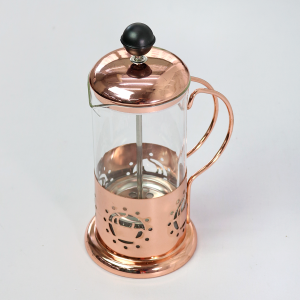 CAFETEIRA FRANCESA CREMEIRA FRENCH PRESS COLD BREW 350 ML GOLD ROSE - HT228-B