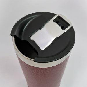 COPO ISOTERMICO DE AÇO INOX COM TAMPA E ABRIDOR 510ML - YN008-VN