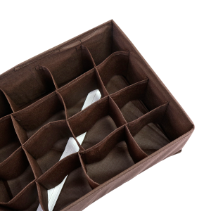 ORGANIZADOR DE GAVETAS MULTIUSO COM 16 DIVISÓRIAS EM TECIDO TNT - HU69501-MR