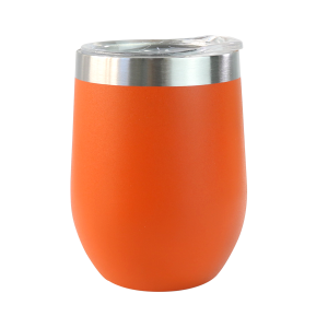 COPO ISOTÉRMICO DE INOX COM TAMPA TRANSPARENTE 300ML - GDR0587-LJ