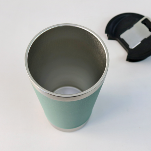 COPO TERMICO DE AÇO INOX COM TAMPA E ABRIDOR 510ML - GDR0339-VD