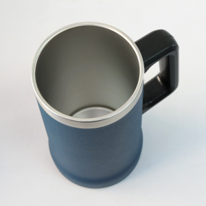 CANECA TÉRMICA AÇO INOXIDÁVEL SEM TAMPA 700ML - GDR0588-AZMA