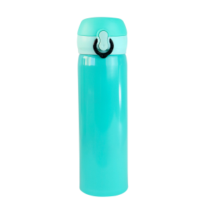 GARRAFA ISOTÉRMICA AÇO INOX TRAVA VACUUM CUP 400ML - GDR0293-TI